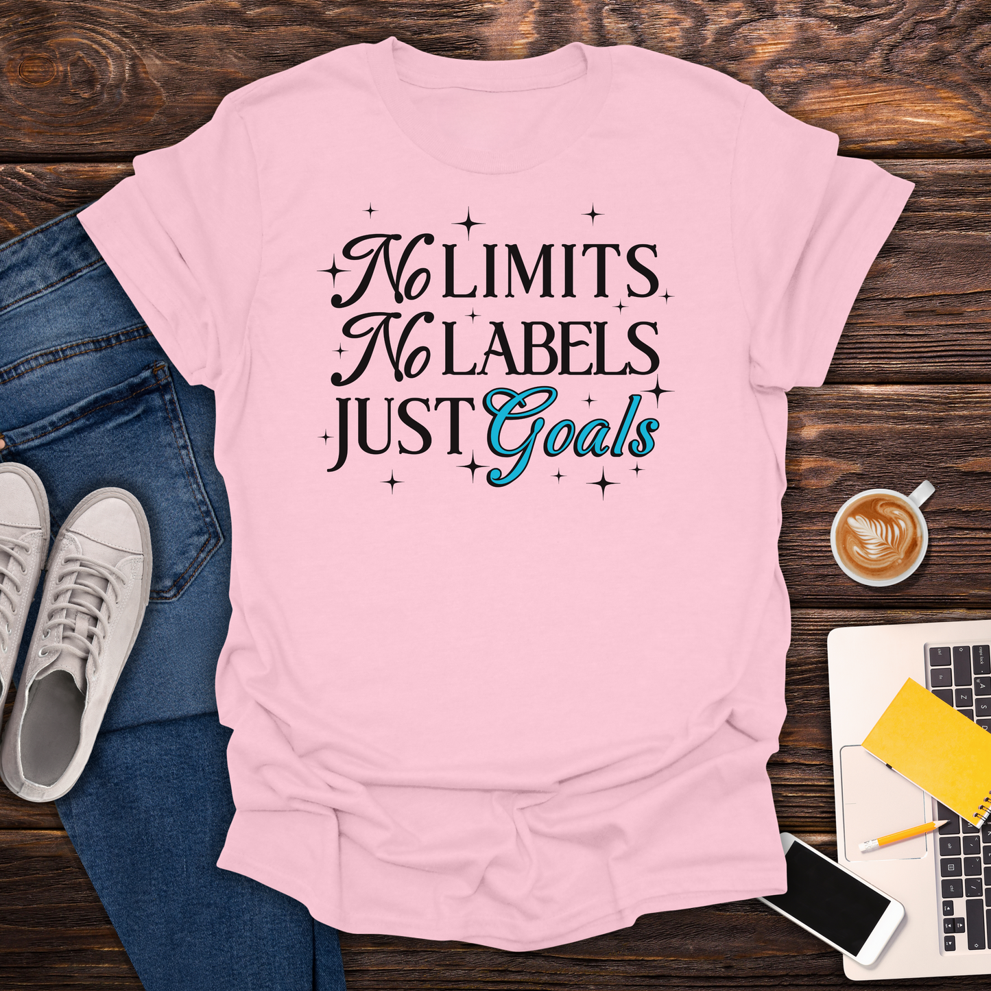 No Limits, No Labels, Just Goals - T-Shirt