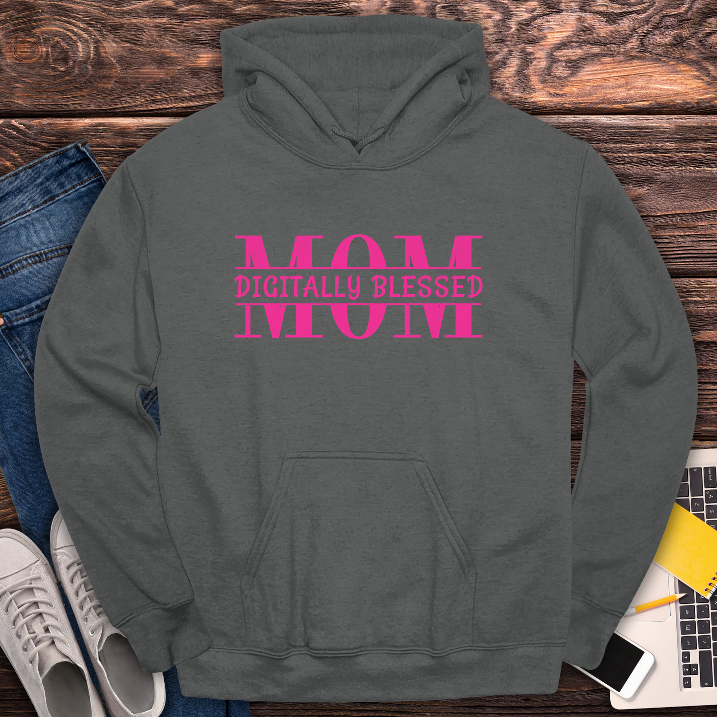 Digitally Blessed Mom - Hoodie