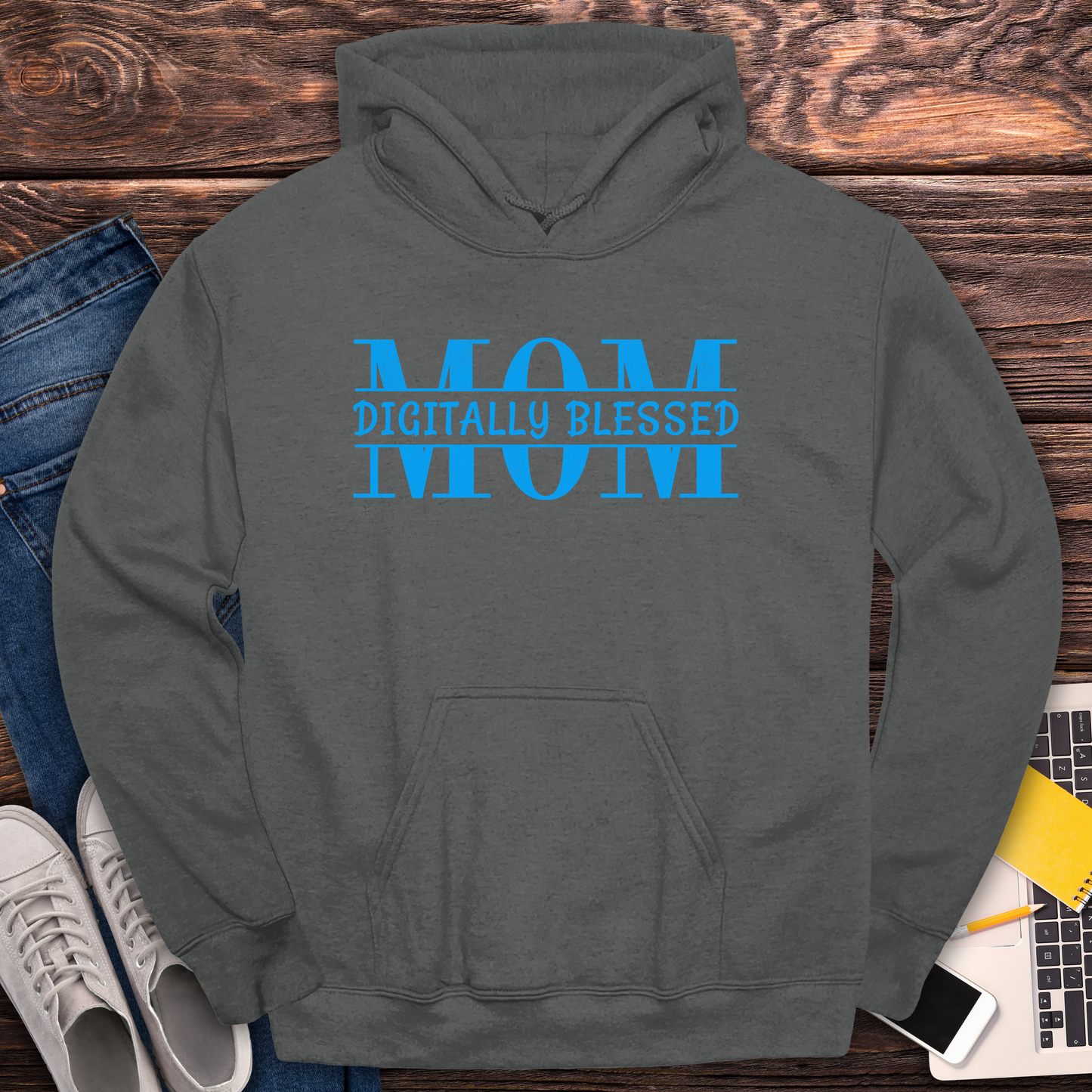 Digitally Blessed Mom - Hoodie