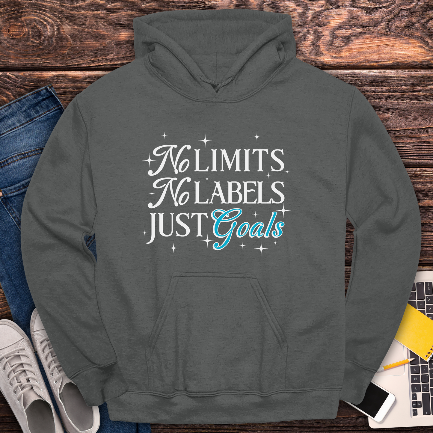 No Limits, No Labels, Just Goals - Hoodie