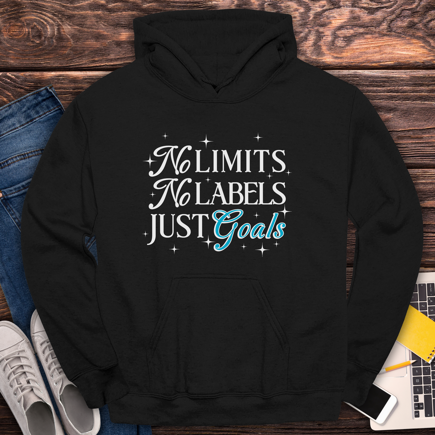 No Limits, No Labels, Just Goals - Hoodie