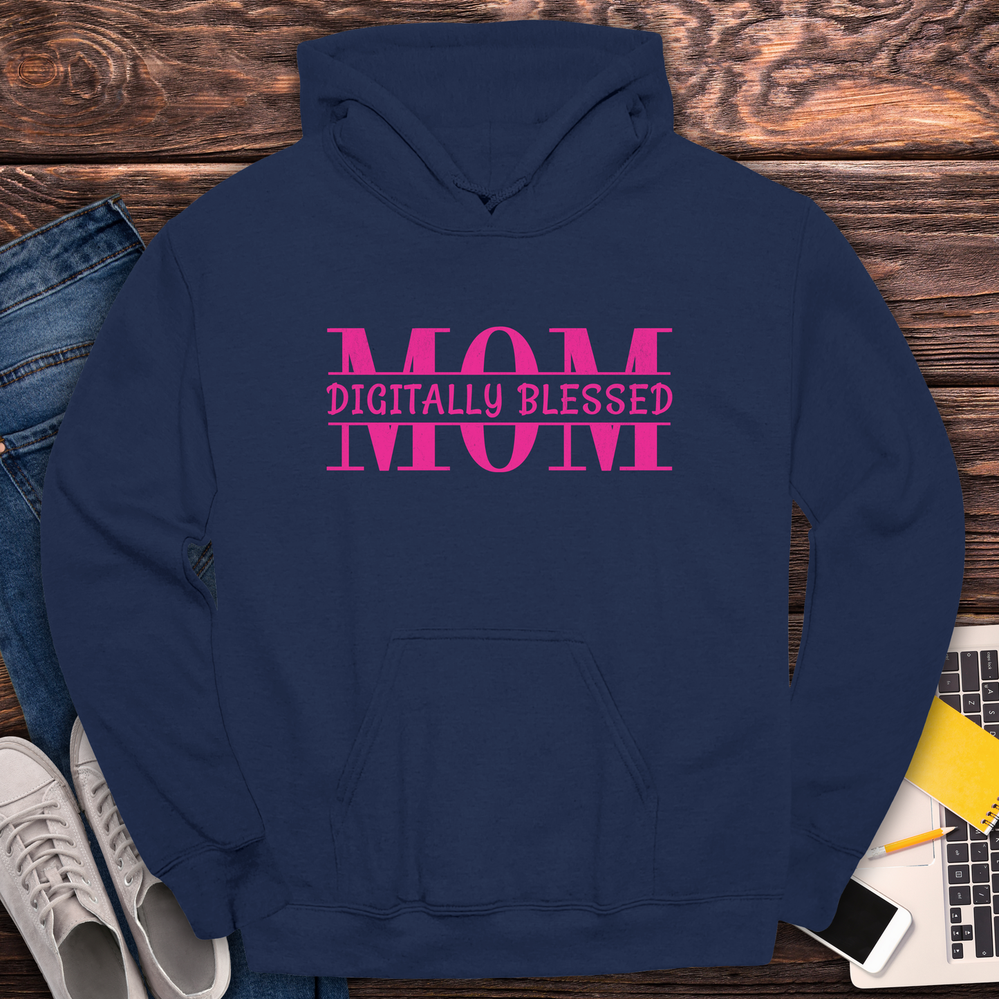 Digitally Blessed Mom - Hoodie