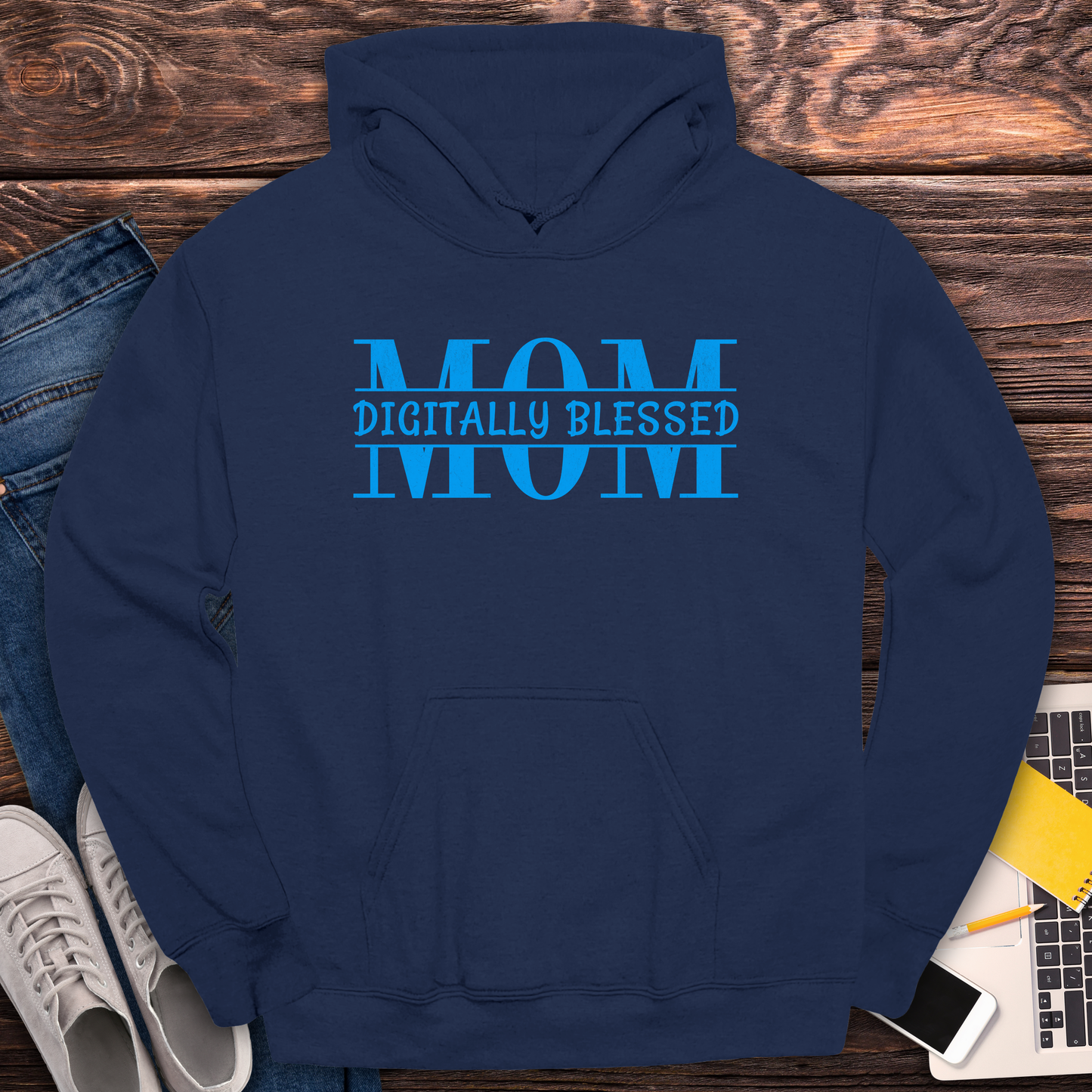 Digitally Blessed Mom - Hoodie