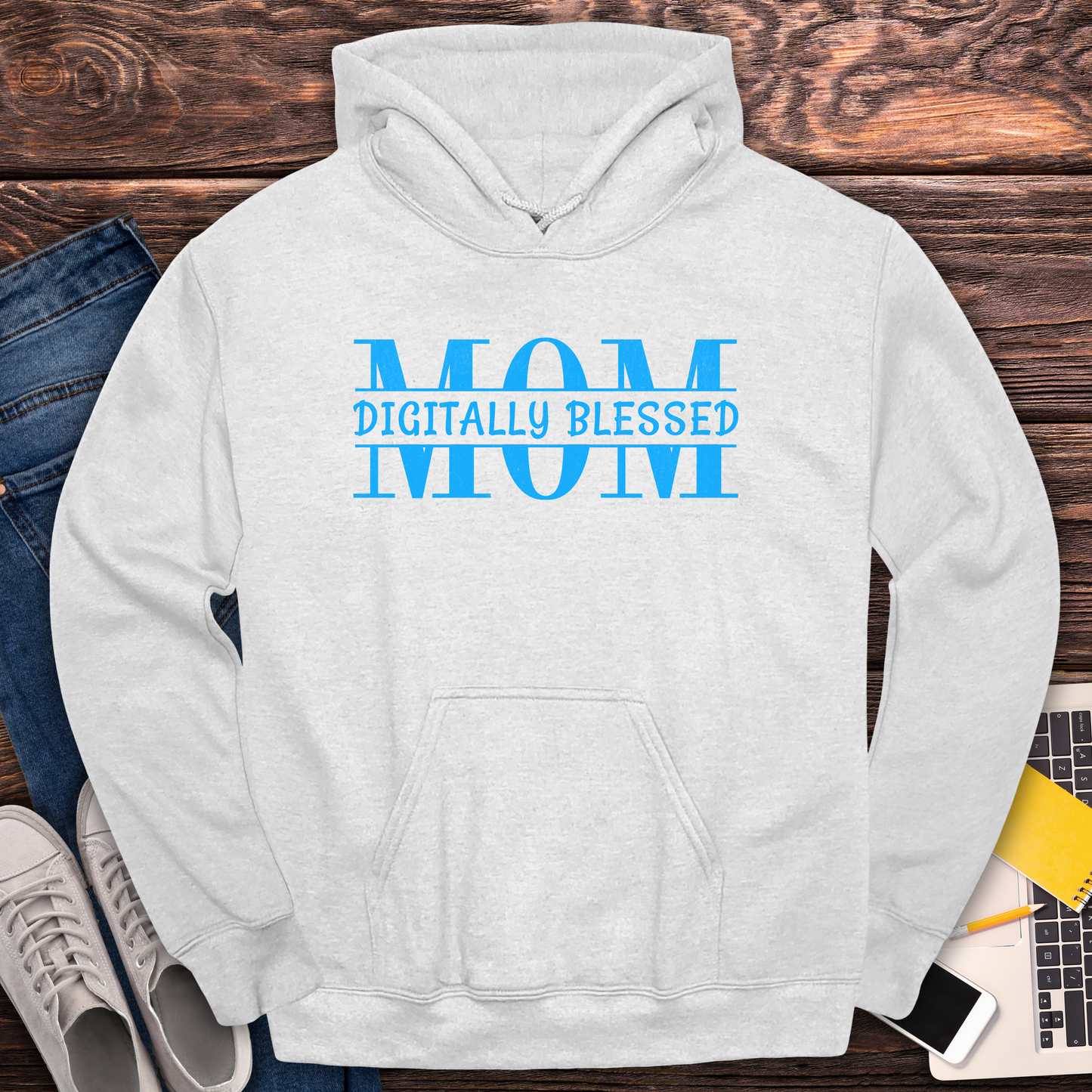Digitally Blessed Mom - Hoodie