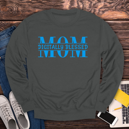 Digitally Blessed Mom - Sweatshirt