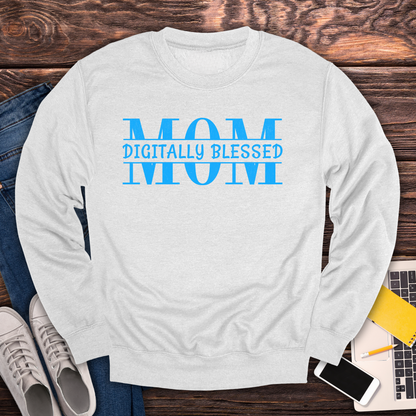 Digitally Blessed Mom - Sweatshirt
