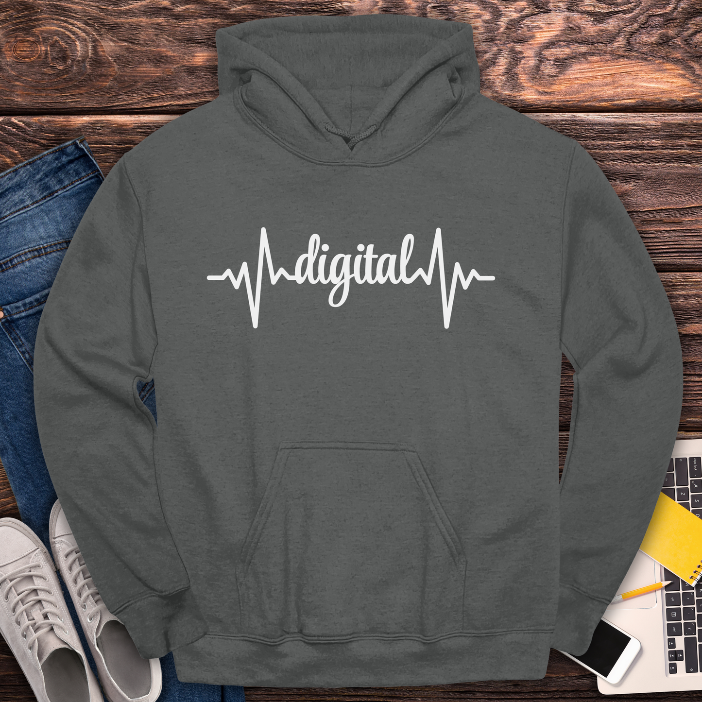 Digital Heartbeat - Hoodie
