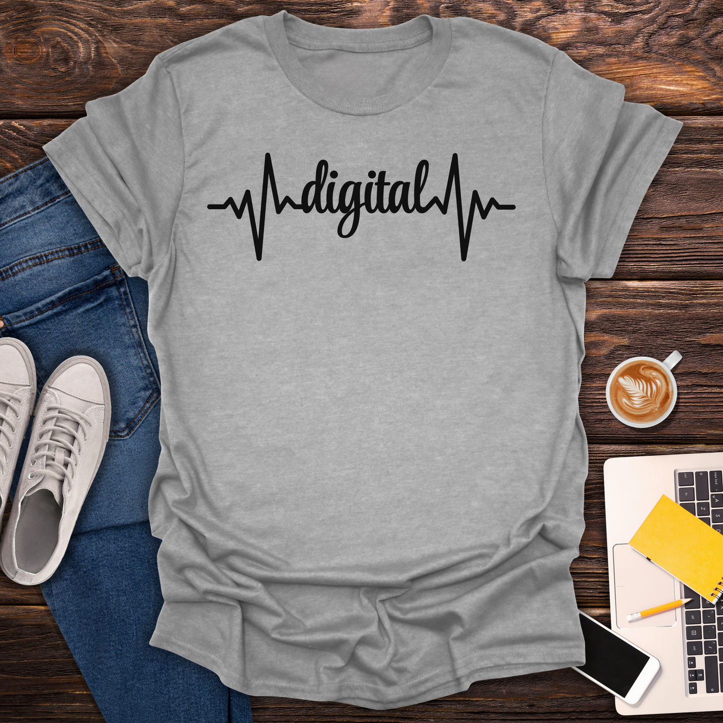 Digital Heartbeat - T-Shirt