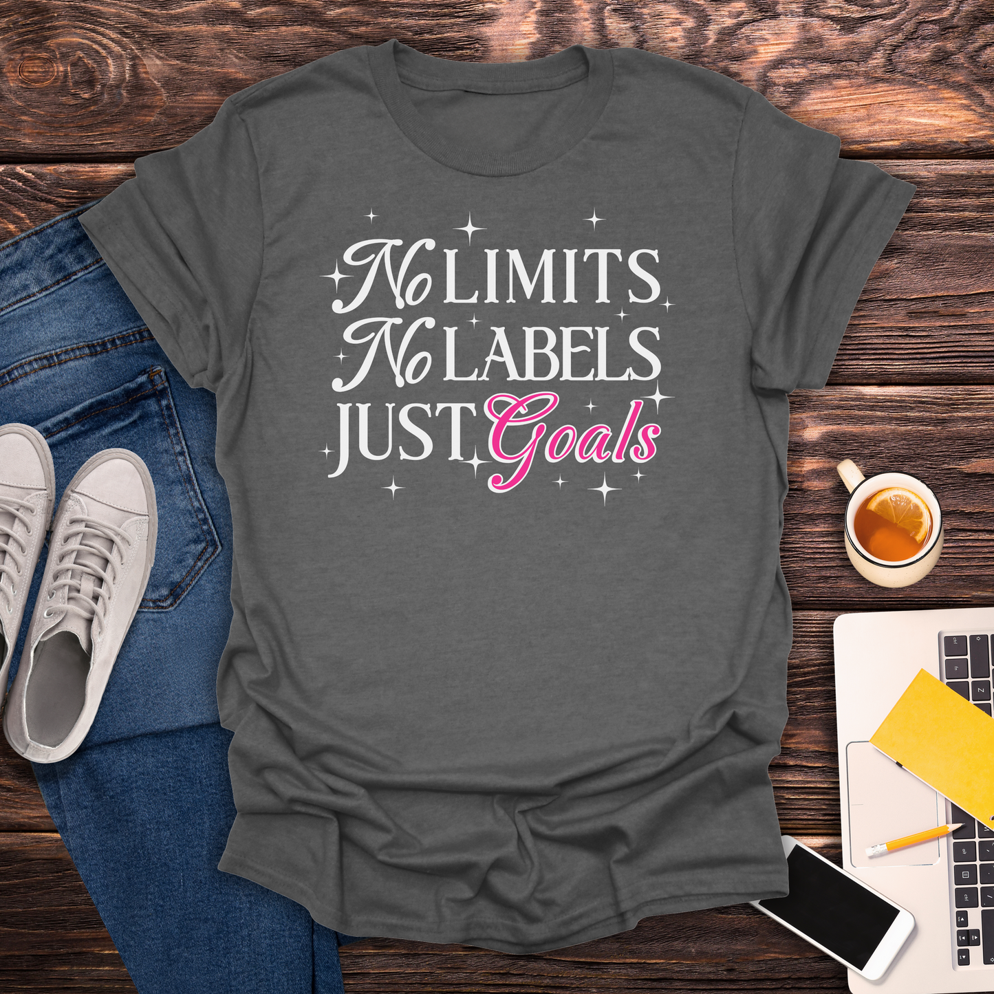 No Limits, No Labels, Just Goals - T-Shirt