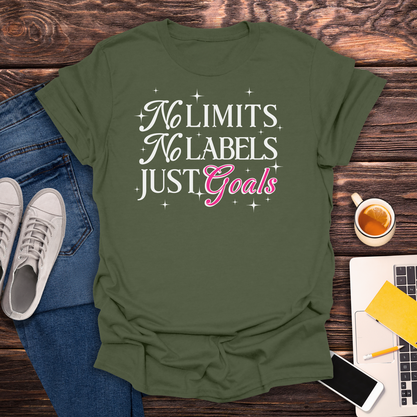 No Limits, No Labels, Just Goals - T-Shirt