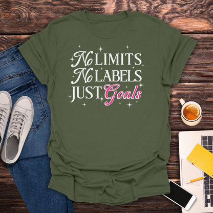 No Limits, No Labels, Just Goals - T-Shirt