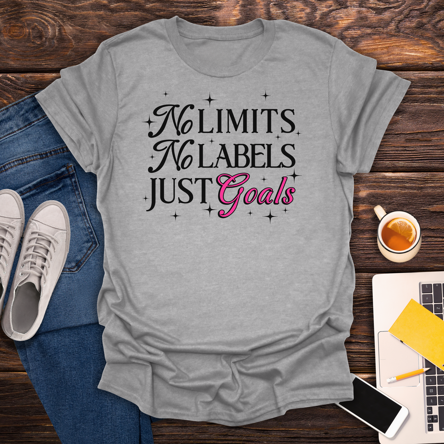 No Limits, No Labels, Just Goals - T-Shirt
