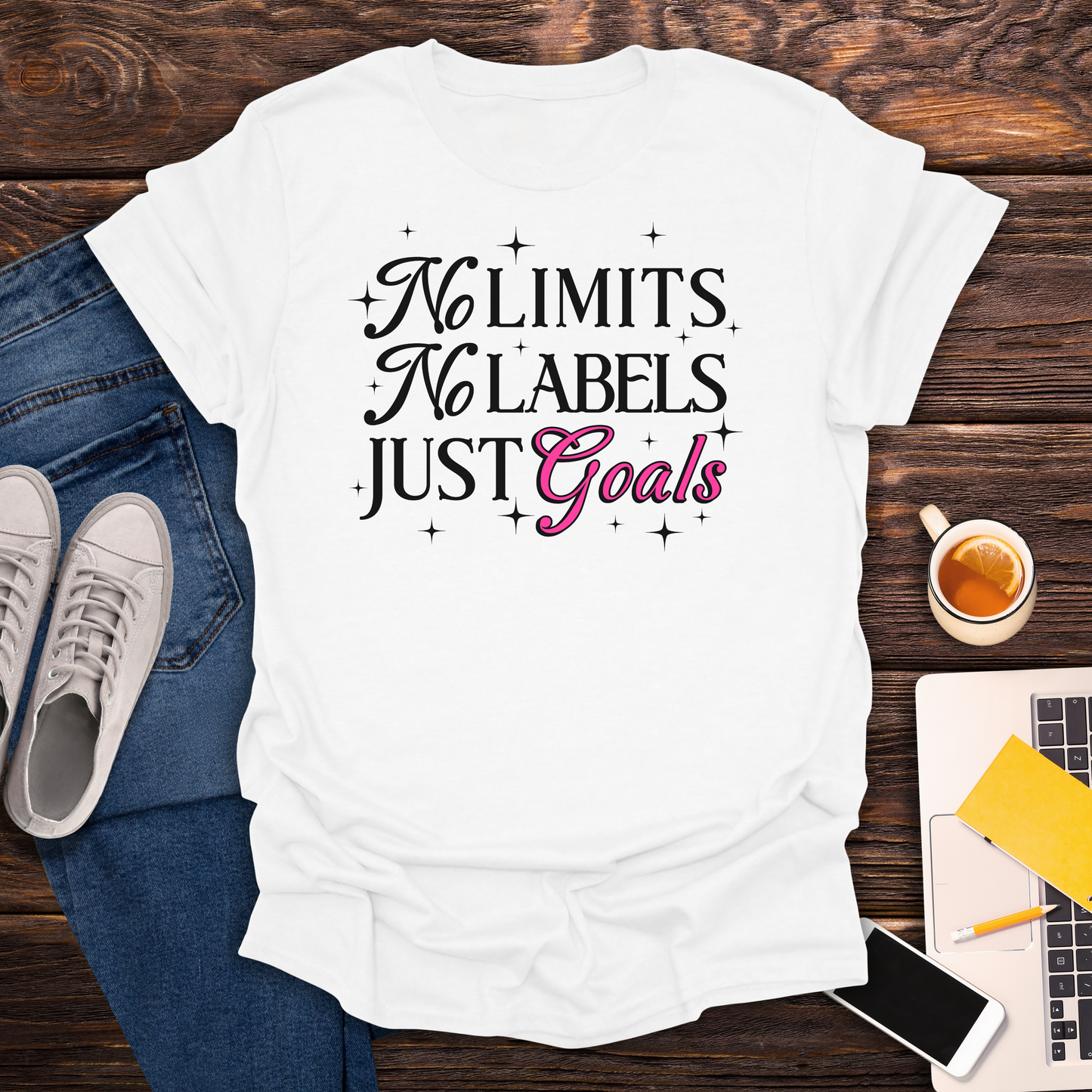 No Limits, No Labels, Just Goals - T-Shirt