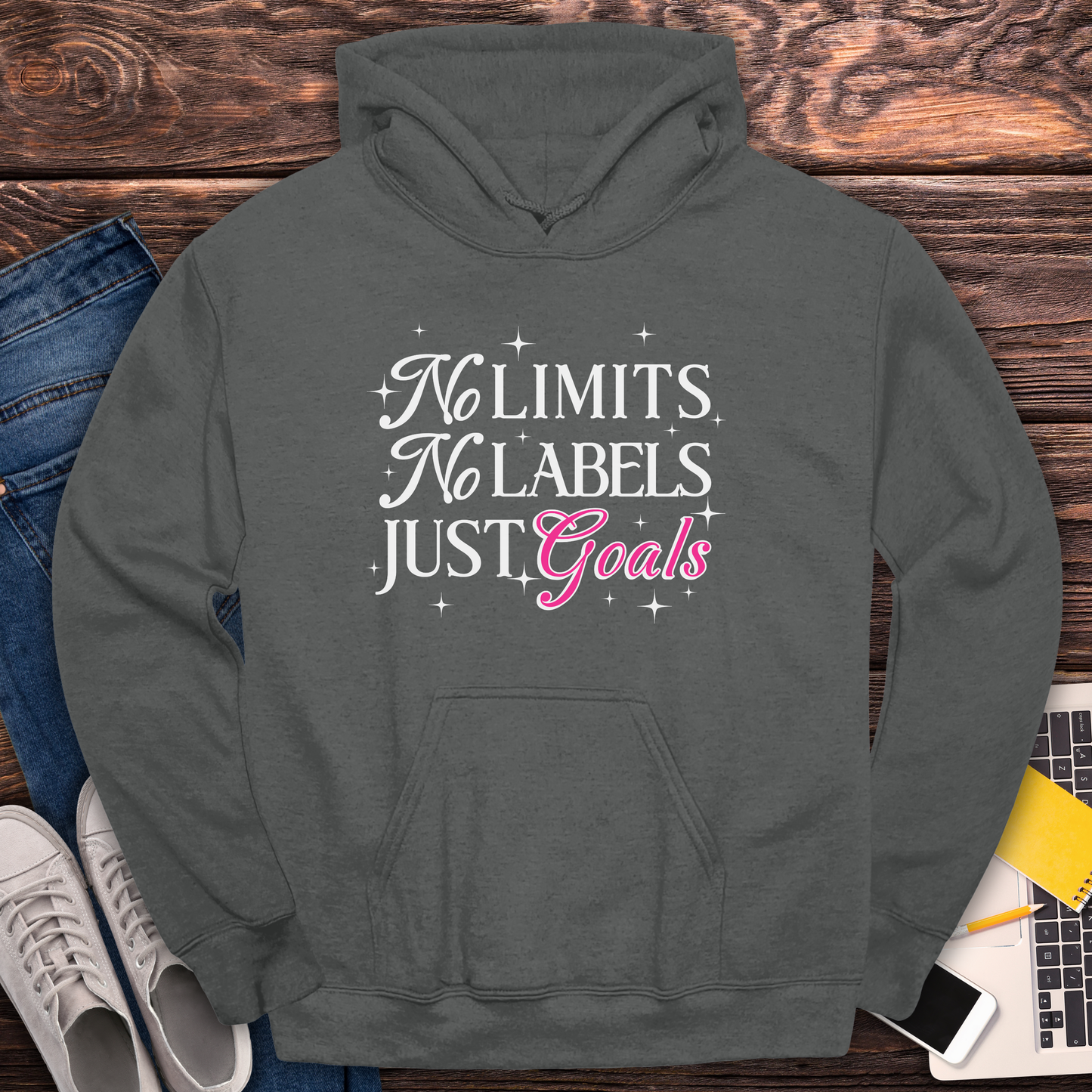 No Limits, No Labels, Just Goals - Hoodie
