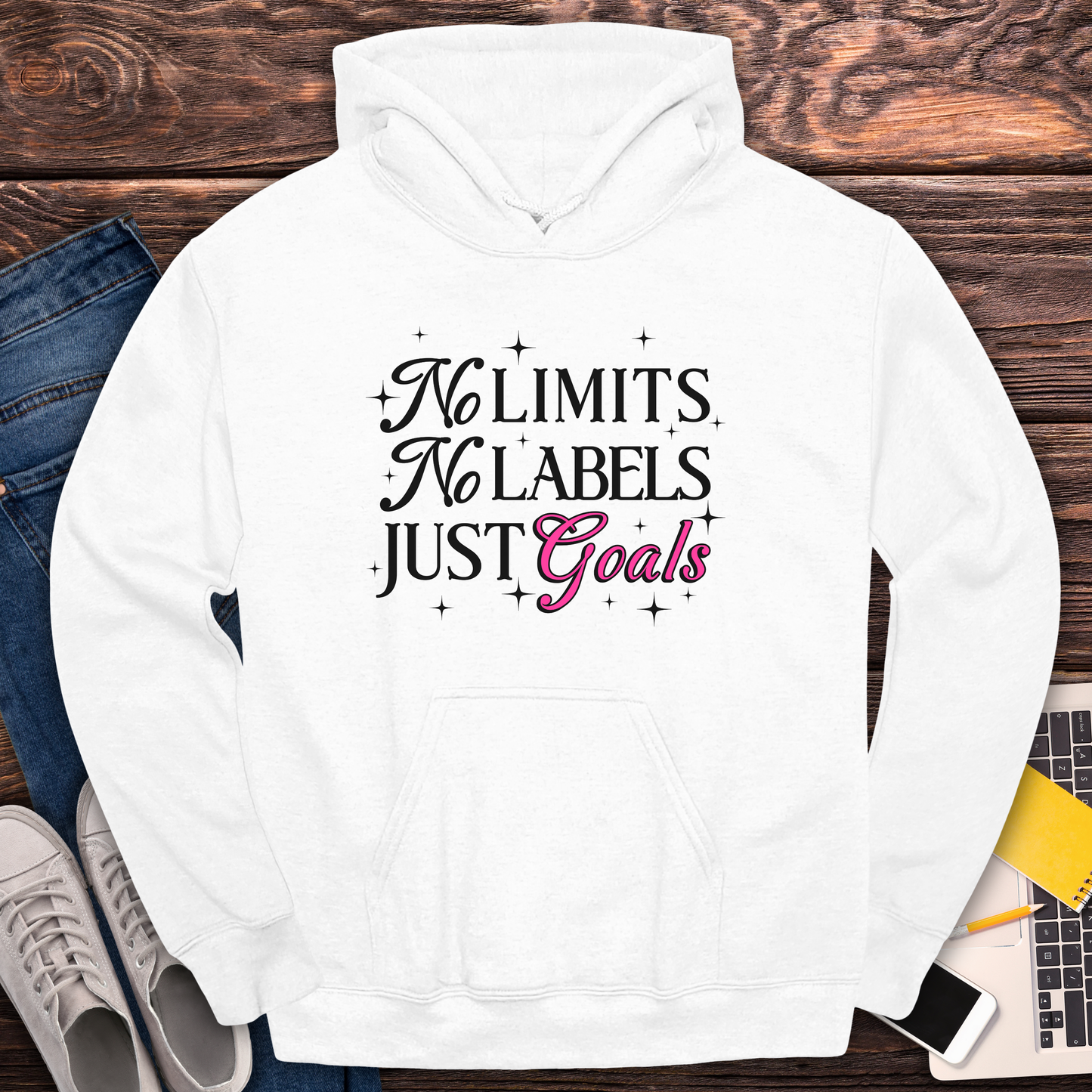 No Limits, No Labels, Just Goals - Hoodie