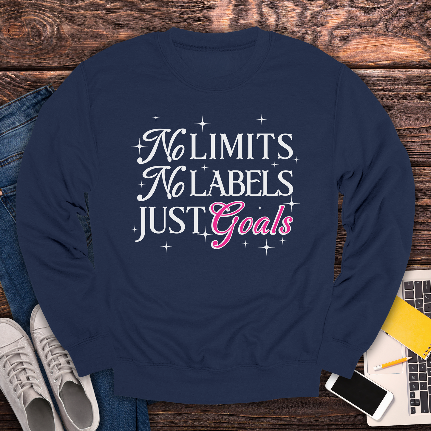 No Limits, No Labels, Just Goals - Sweatshirt