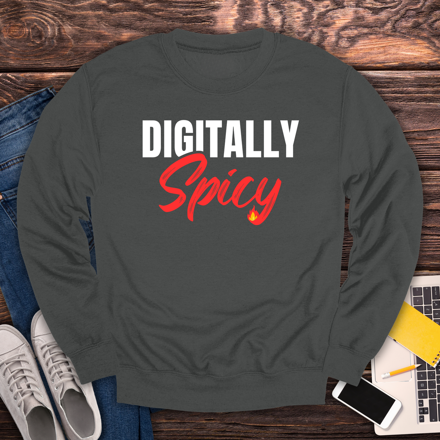 Digitally Spicy - Sweatshirt