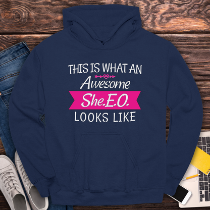 This Is What An Awesome SHE.E.O. Looks Like - Hoodie