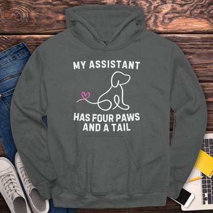 My Assistant Has 4 Paws And A Tail -Hoodie