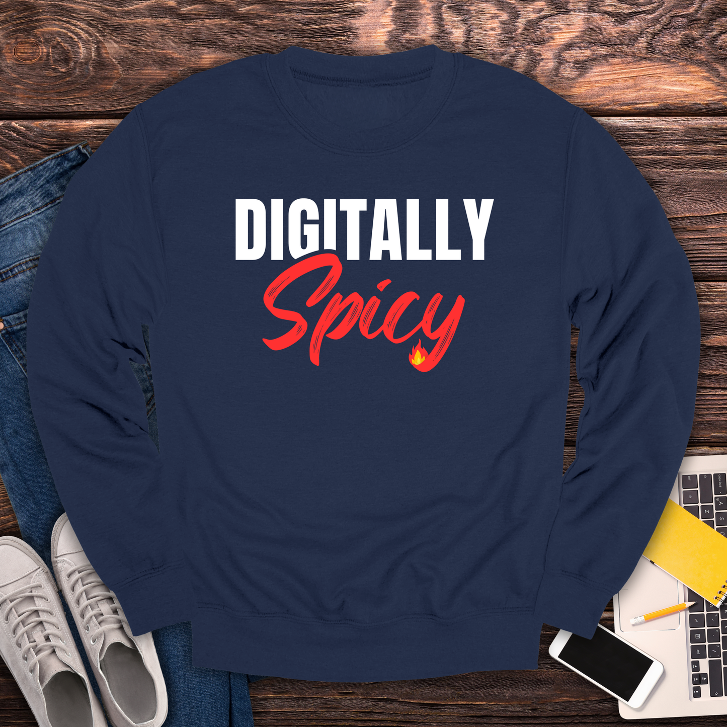 Digitally Spicy - Sweatshirt